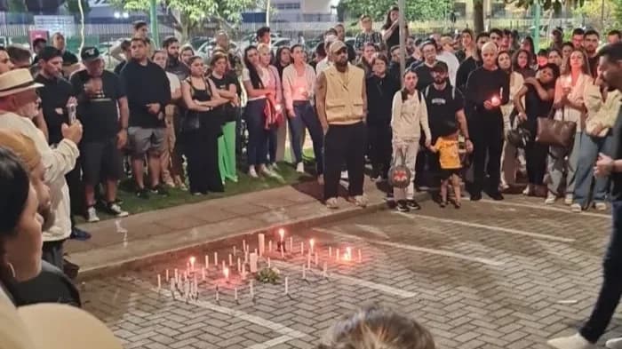 Despedida a Guilherme teve luzes, orações e pedidos de justiça