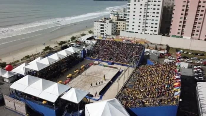 Esporte - Itapema recebe grandes eventos de vôlei de praia a partir de hoje