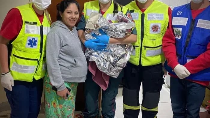 Bebê nasce antes da hora em Navegantes