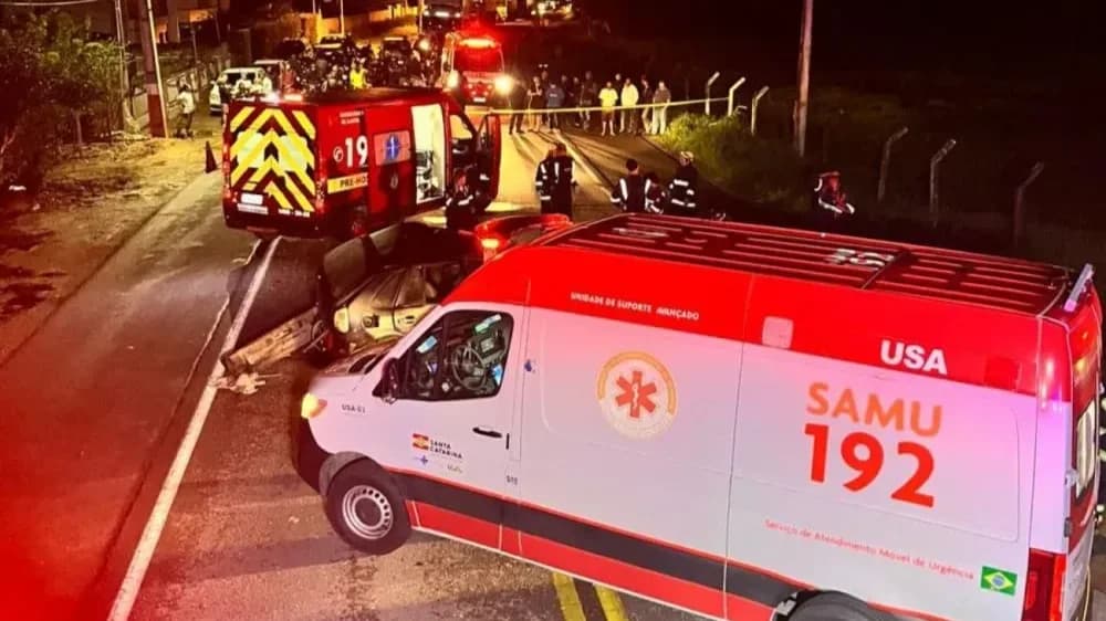 Motociclista morre em acidente na rodovia Jorge Lacerda em Ilhota